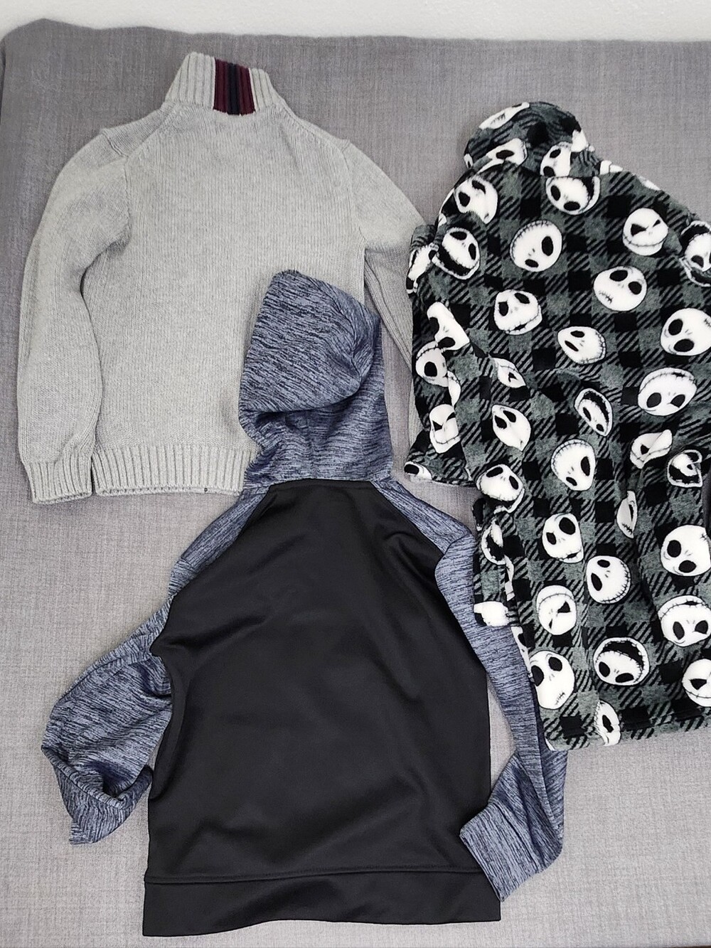 Polo Ralph Lauren Zip Up/ Nightmare Before Christmas Robe NWT/ Champion Pullover - Picture 5 of 6